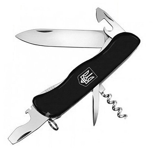 Складаний ніж Victorinox Nomad Ukraine Vx08353.3_T0070r (Чорний)