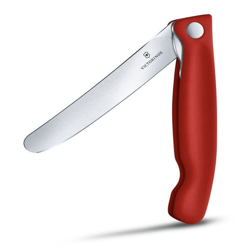 Кухонный нож Victorinox SwissClassic Foldable Paring 6.7801.FB красный