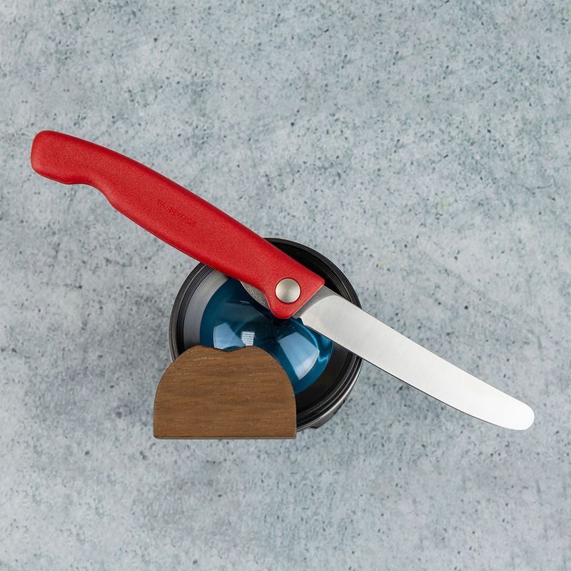 Кухонный нож Victorinox SwissClassic Foldable Paring 6.7801.FB красный