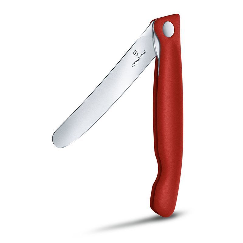 Кухонный нож Victorinox SwissClassic Foldable Paring 6.7801.FB красный
