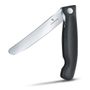 Кухонный нож Victorinox SwissClassic Foldable Paring 6.7803.FB черный