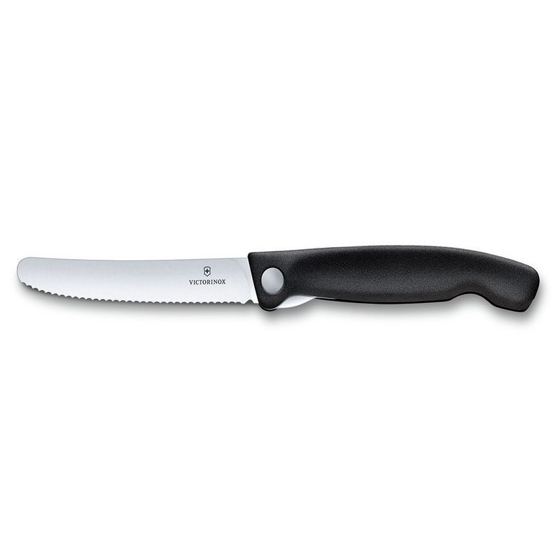 Кухонный нож Victorinox SwissClassic Foldable Paring 6.7833.FB черный