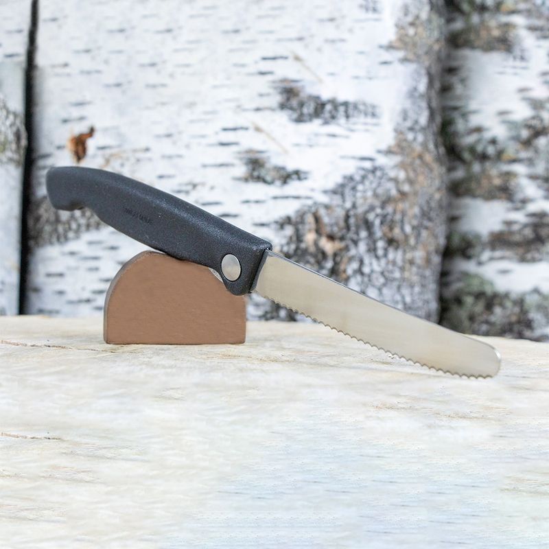 Кухонный нож Victorinox SwissClassic Foldable Paring 6.7833.FB черный