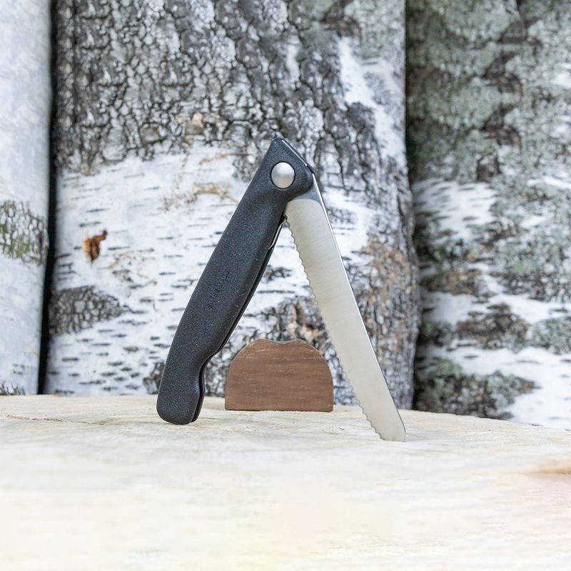 Кухонный нож Victorinox SwissClassic Foldable Paring 6.7833.FB черный