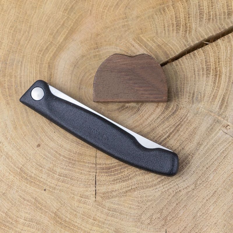 Кухонный нож Victorinox SwissClassic Foldable Paring 6.7833.FB черный