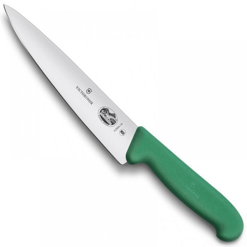 Кухонний ніж Victorinox Fibrox Kitchen 5.2004.15 зелений