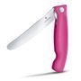 Кухонний ніж Victorinox SwissClassic Foldable Paring 6.7836.F5B рожевий