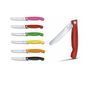 Кухонний ніж Victorinox SwissClassic Foldable Paring 6.7836.F5B рожевий
