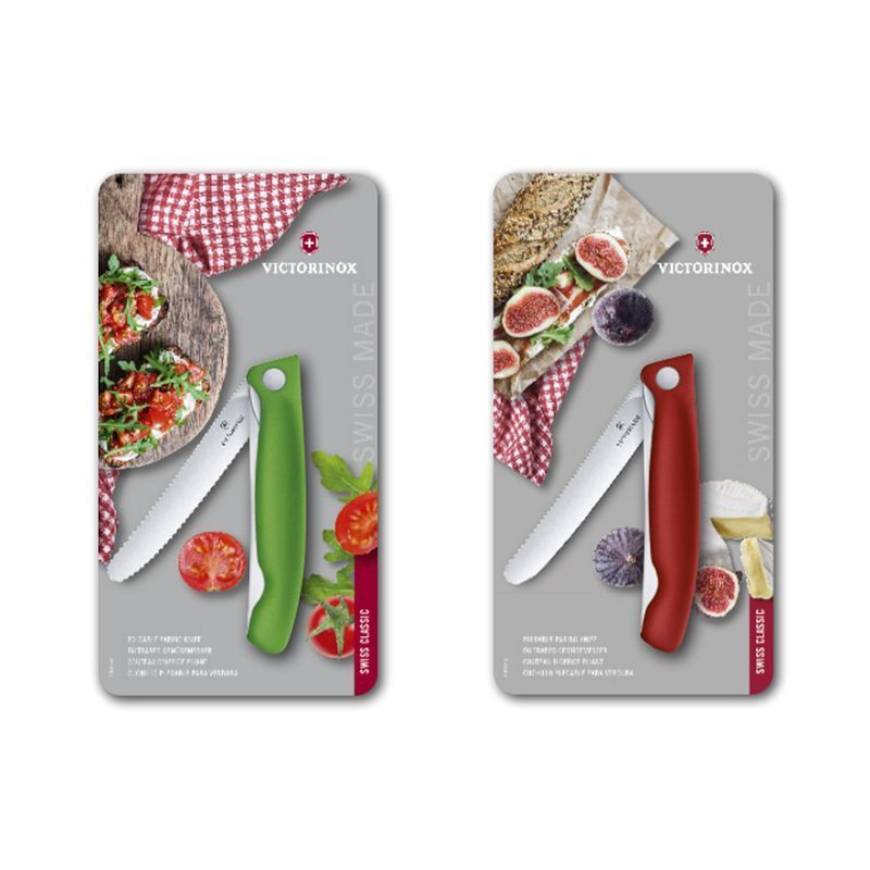 Кухонний ніж Victorinox SwissClassic Foldable Paring 6.7836.F9B помаранчевий