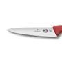 Кухонный нож Victorinox Fibrox Carving 5.2001.19 красный