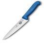 Кухонний ніж Victorinox Fibrox Carving 5.2002.19 синій