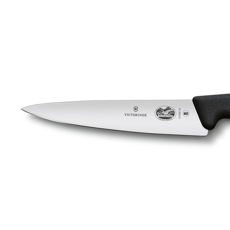 Кухонний ніж Victorinox Fibrox Carving 5.2003.19 чорний