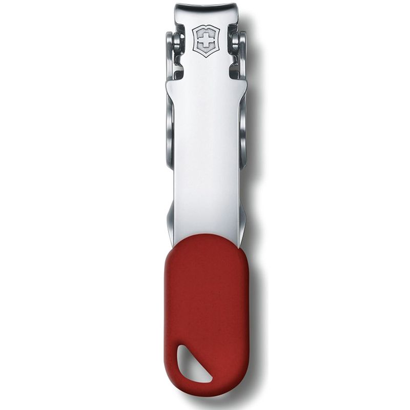 Манікюрні кусачки у блістері Victorinox Nail Clipper 8.2050.B1 (Сталевий з червоним)