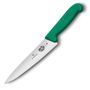Кухонний ніж Victorinox Fibrox Carving 5.2004.19  зелений