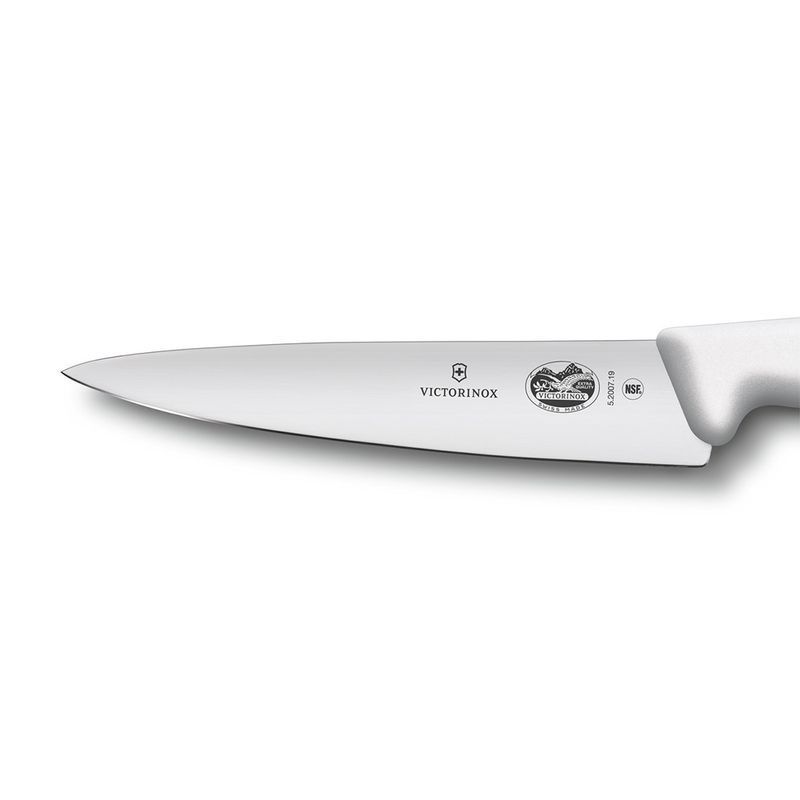 Кухонний ніж Victorinox Fibrox Carving 5.2007.19 білий