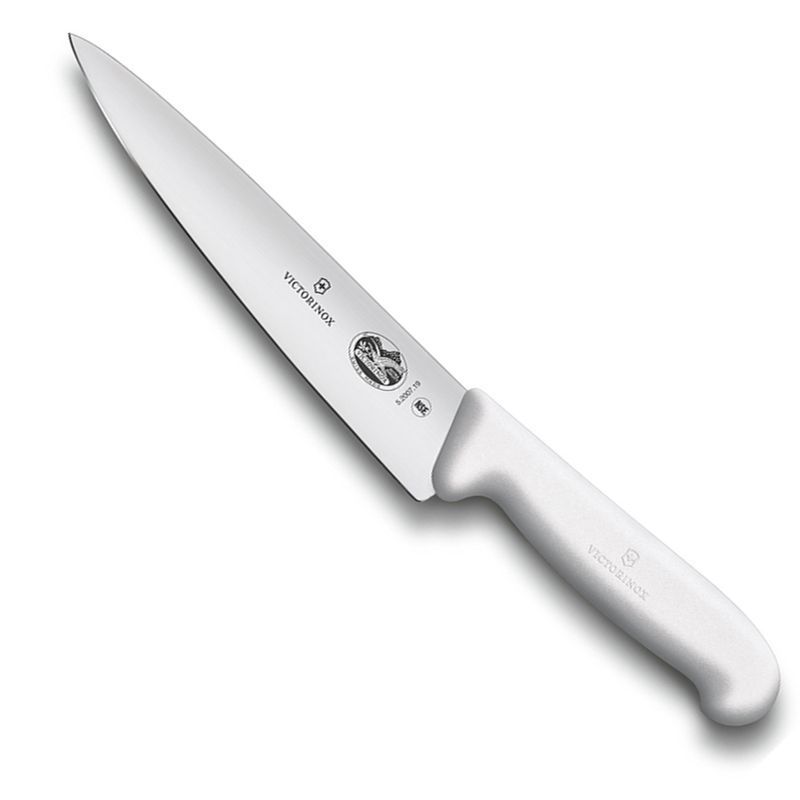 Кухонний ніж Victorinox Fibrox Carving 5.2007.19 білий