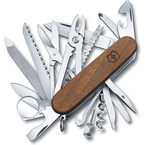 Складаний ніж Victorinox Swisschamp WOOD 1.6791.63 (Коричневий)