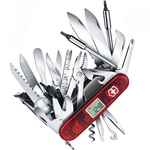 Складаний ніж Victorinox Swisschamp 1.6795.XAVT (Червоний)