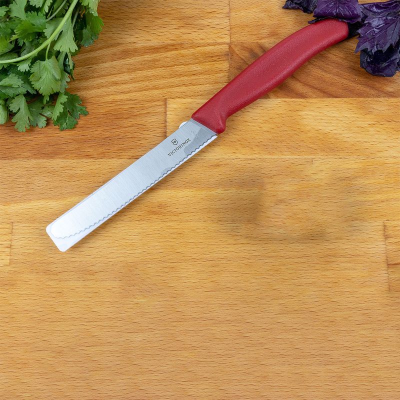 Кухонний ніж Victorinox SwissClassic Tomato&Table 6.7831 червоний