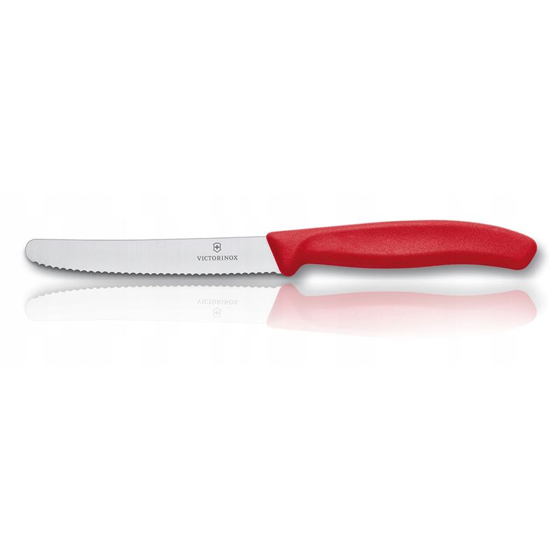 Кухонный нож Victorinox SwissClassic Tomato&Table 6.7831 красный