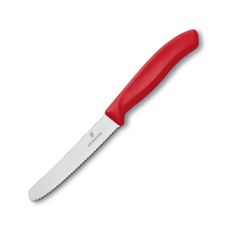 Кухонный нож Victorinox SwissClassic Tomato&Table 6.7831 красный