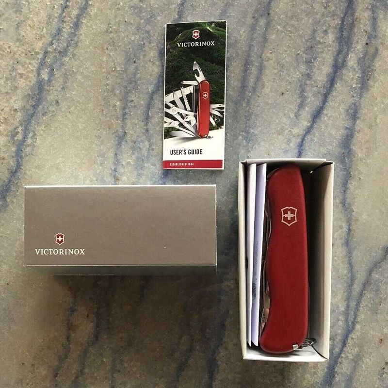 Складной нож Victorinox (Швейцария) из серии Workchamp.