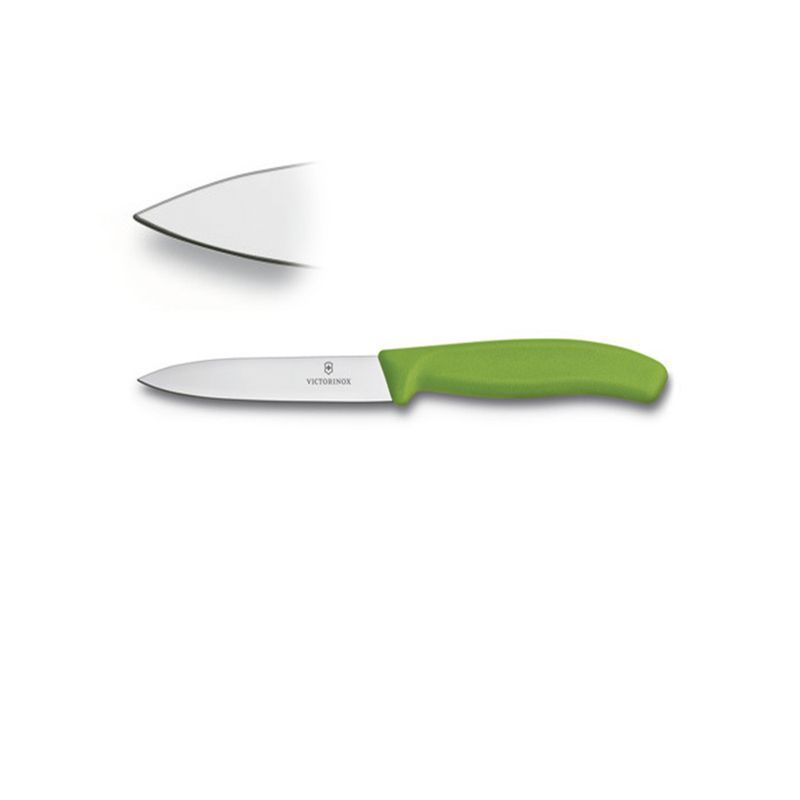 Кухонный нож Victorinox SwissClassic Paring 6.7706.L114 зеленый