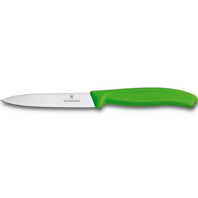 Кухонный нож Victorinox SwissClassic Paring 6.7706.L114 зеленый