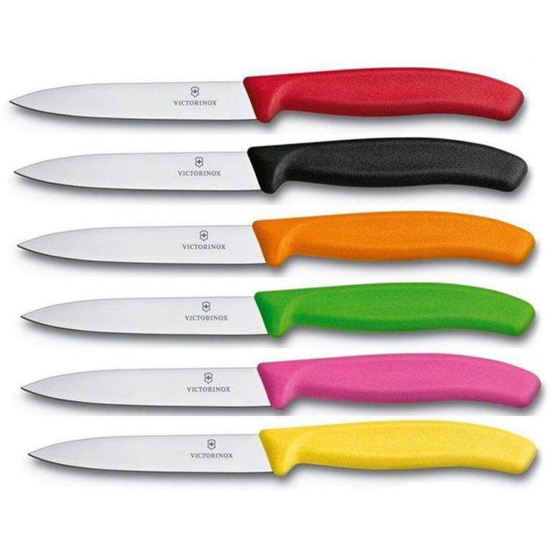 Кухонный нож Victorinox SwissClassic Paring 6.7706.L114 зеленый