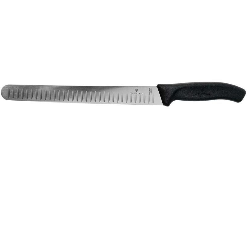 Кухонный нож Victorinox SwissClassic Slicing 6.8223.25B черный