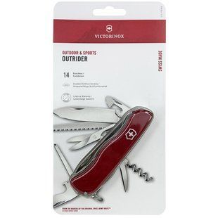 Складаний ніж Victorinox (Швейцарія) із серії Outrider.