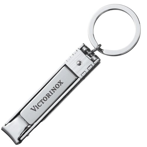 Кніпсер з пилкою для нігтів та кільцем для ключів Victorinox Victorinox 8.2055.C (Сталевий)