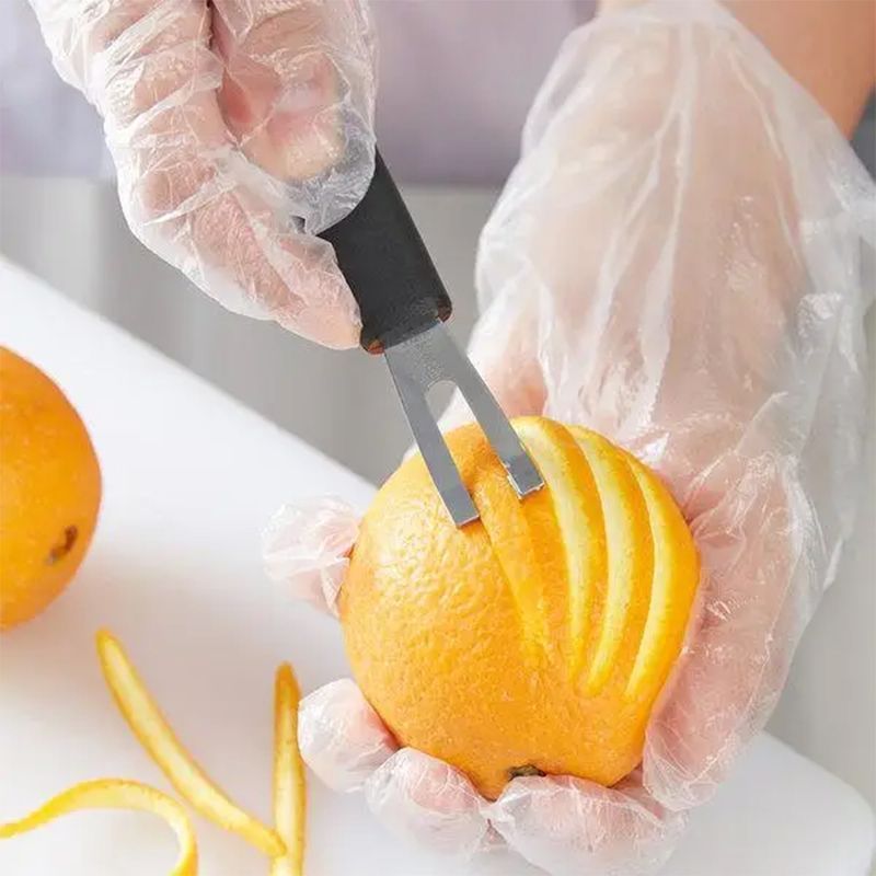 Кухонный нож Victorinox Lemon decorator 5.3403 черный