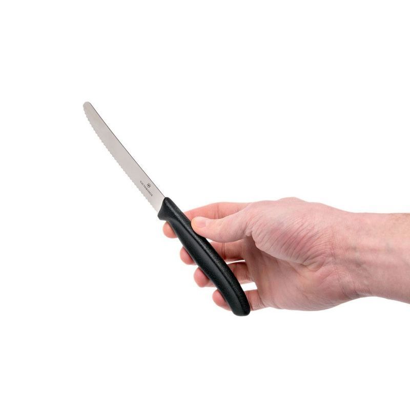 Кухонний ніж Victorinox SwissClassic Tomato&Table 6.7833 чорний