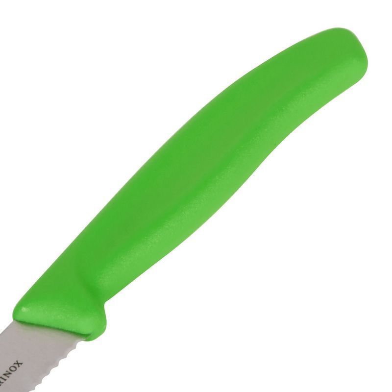 Кухонний ніж Victorinox SwissClassic Tomato&Table 6.7836.L114 зелений