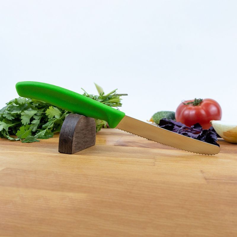 Кухонний ніж Victorinox SwissClassic Tomato&Table 6.7836.L114 зелений
