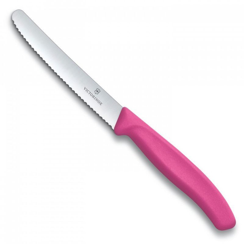 Кухонний ніж Victorinox SwissClassic Tomato&Table 6.7836.L115 рожевий