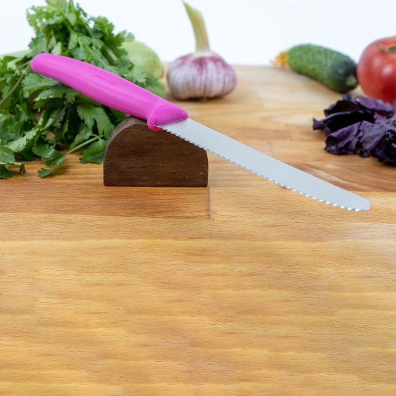 Кухонний ніж Victorinox SwissClassic Tomato&Table 6.7836.L115 рожевий