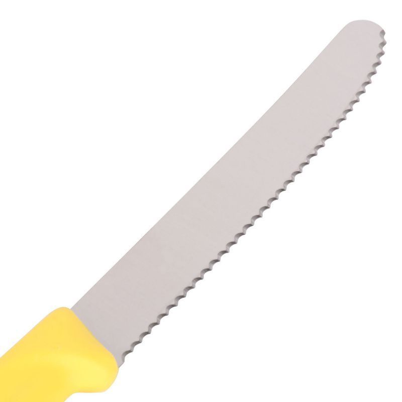 Кухонный нож Victorinox SwissClassic Tomato&Table 6.7836.L118 желтый