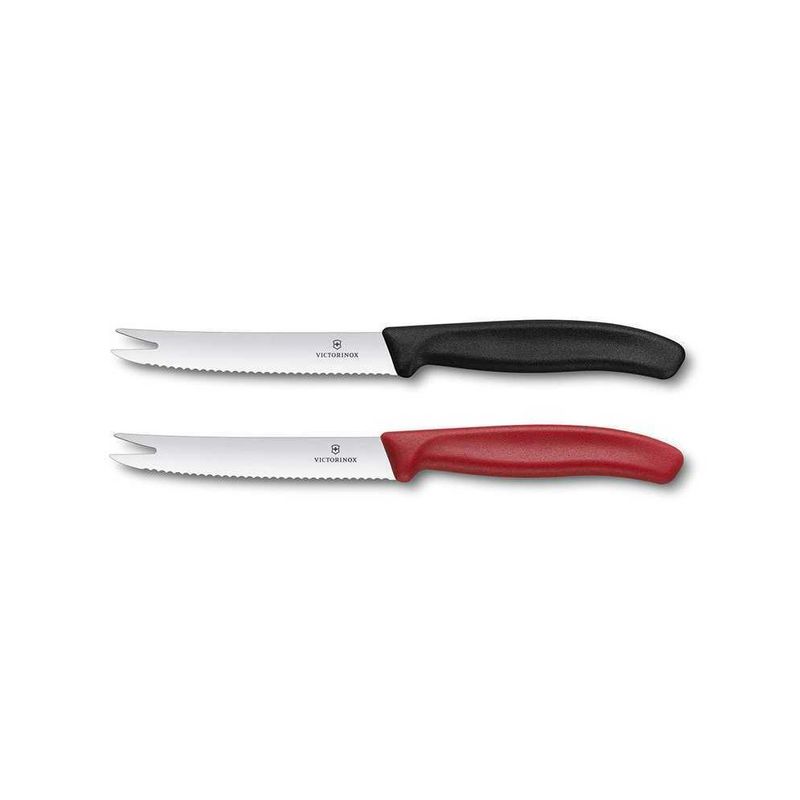 Кухонний ніж Victorinox SwissClassic Cheese & Sausage 6.7861 червоний