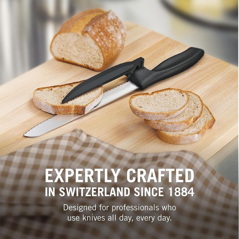 Кухонный нож Victorinox SwissClassic DUX 6.8663.21 черный