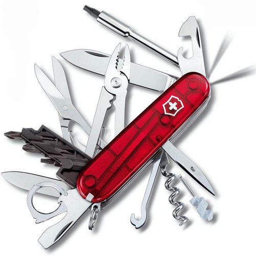 Складаний ніж Victorinox Cybertool Lite 1.7925.T (Червоний)