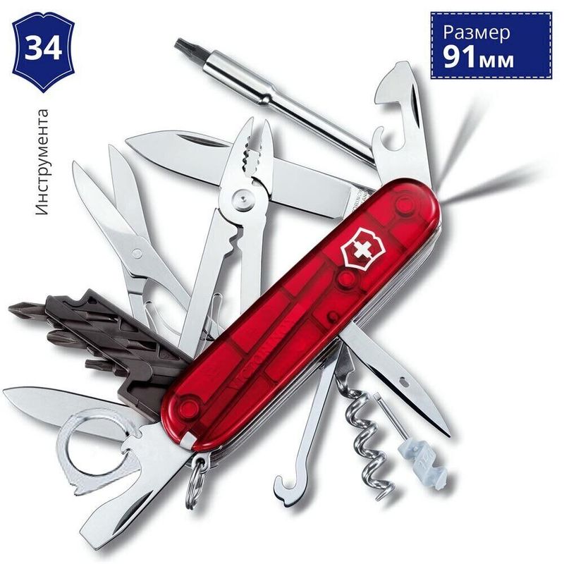 Складаний ніж Victorinox (Швейцарія) із серії Cybertool.