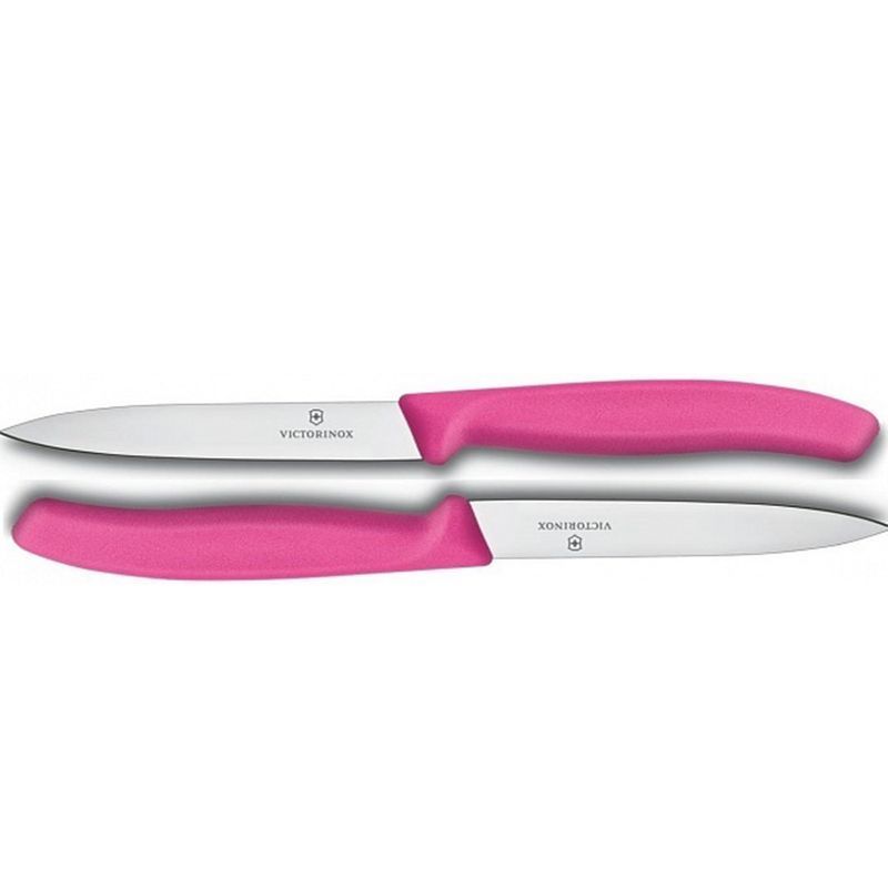 Кухонний ніж Victorinox SwissClassic Paring 6.7706.L115 рожевий