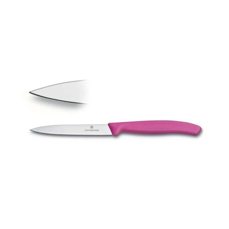 Кухонний ніж Victorinox SwissClassic Paring 6.7706.L115 рожевий