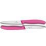 Кухонний ніж Victorinox SwissClassic Paring 6.7706.L115 рожевий