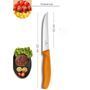 Кухонный нож Victorinox SwissClassic Steak&Pizza 6.7936.12L9 оранжевый