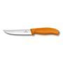 Кухонный нож Victorinox SwissClassic Steak&Pizza 6.7936.12L9 оранжевый