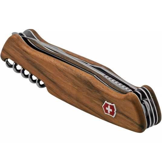 おまけ付　WWW_WOODHANGER新品未使用　ウォールナット Складаний ніж Victorinox (Швейцарія) із серії Ranger Wood. Артикул