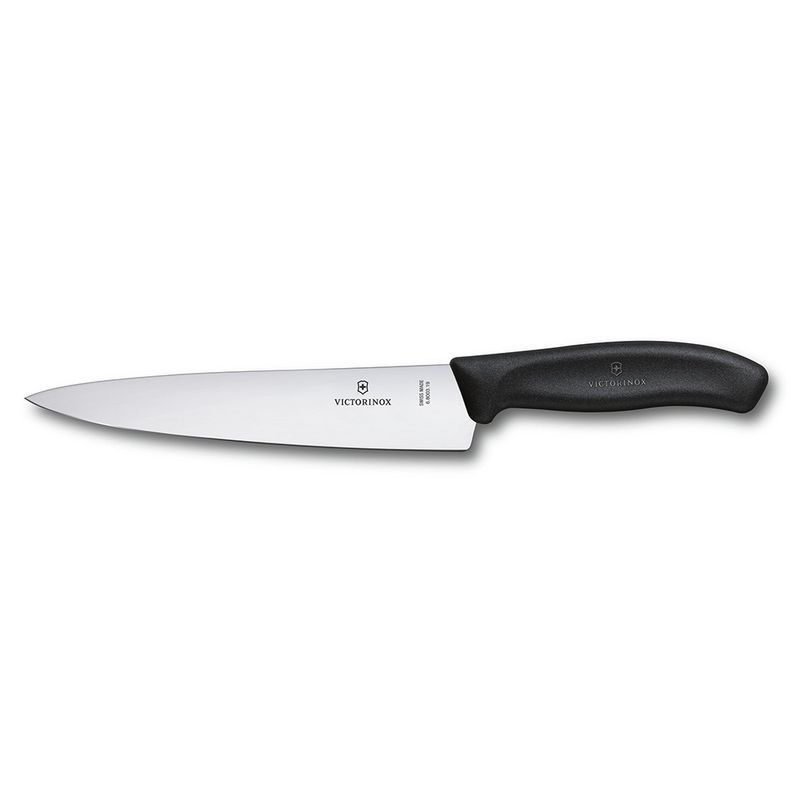 Кухонний ніж Victorinox SwissClassic Carving 6.8003.19B чорний